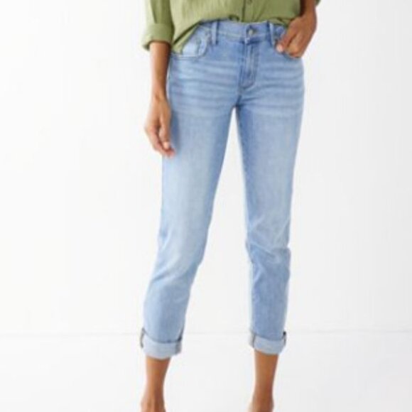 Sonoma Girlfriend Jeans - 10 - Picture 1 of 3